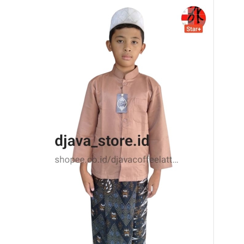 Official Baju Koko Haibah Baju Koko Ammu Anak Laki Laki