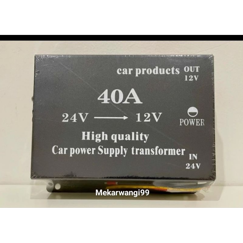 Step Down 40A DC 24V - 12 Volt Converter DC 24 Volt Ke 12 Volt  40 Amvere