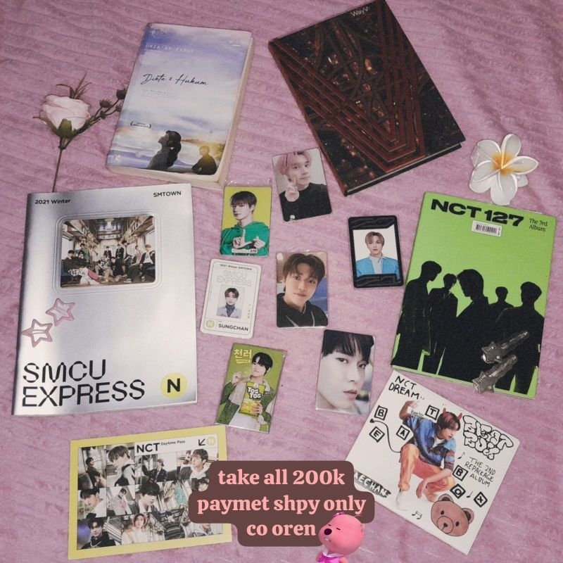 

ALBUM PHOTOCARD NCT, NCT DREAM, NCT 127, WAYV TAKE ALL