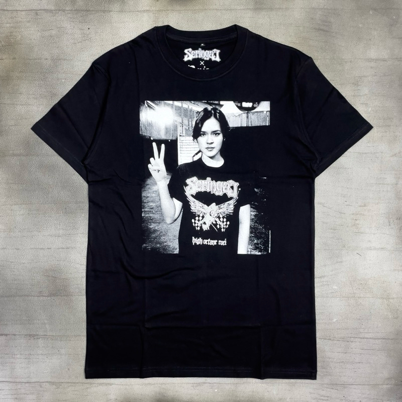 Seringai x Raisa | Tshirt Black Original Merchandise