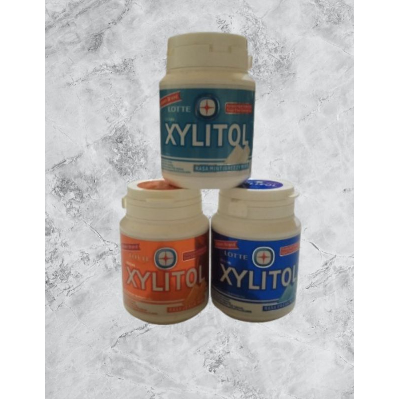 

Xylitol lotte/Permen karet/Jeruk Mint/Fresh Mint/Breezy Mint 29gr