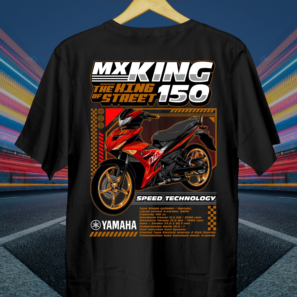 Kaos Motor MX KING 150 // Kaos MXKING // Kaos Jupiter MX King // Baju MX KING // Baju MXKING // MXKI