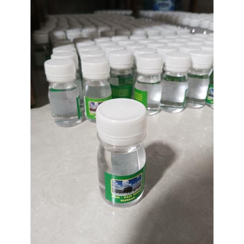 

Neww!!! Paket Air Zam Zam Original 50ml isi 50pcs//Zam Zam Water