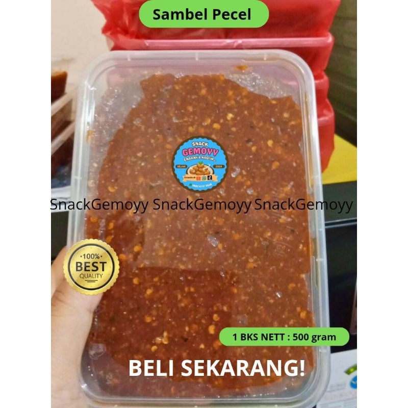 

SAMBEL PECEL PEDES NUAMPOLL 1/2 KG 500gr
