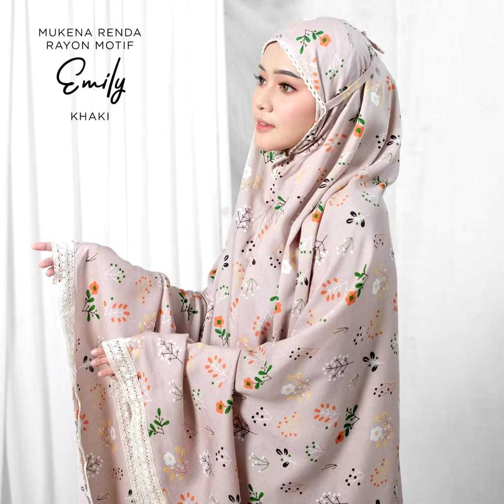 MUKENA REMAJA DAN DEWASA MUKENA BALI TASIK - MUKENA RENDA DEWASA MOTIF EMILY MUKENA TRAVELING