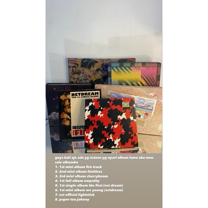 OFFICIAL ALBUM NCT 127 DAN NCT DREAM