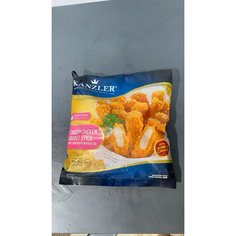 

KANZLER CRISPY CHICKEN NUGGET STICK 450 GRAM