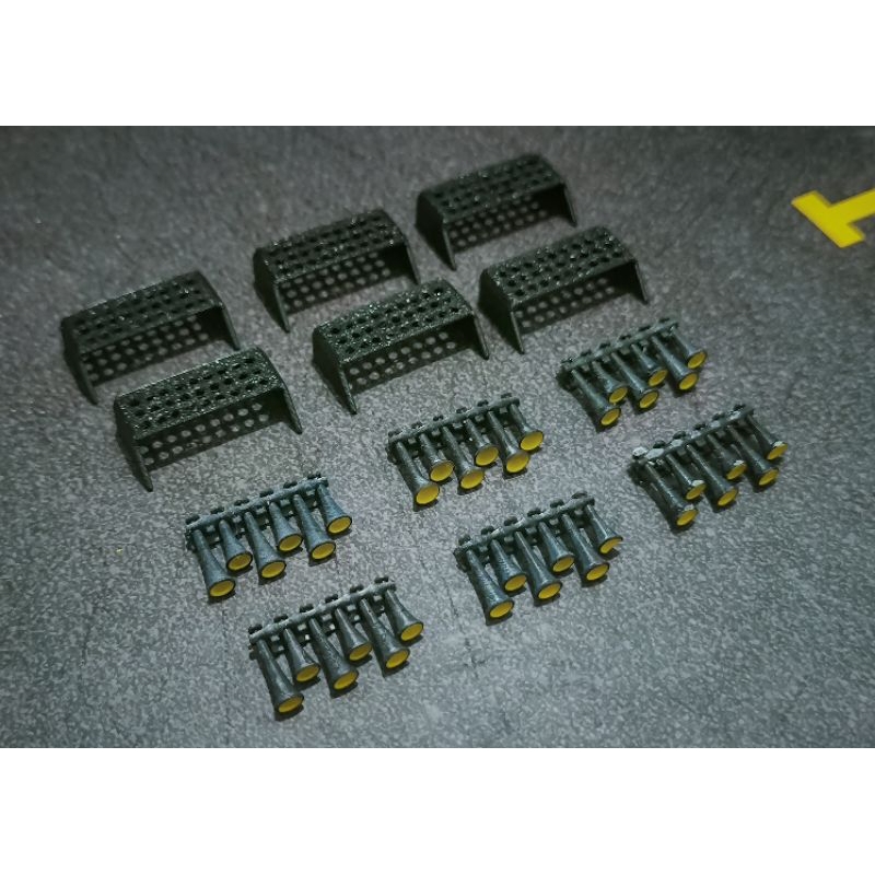 Corong Basuri "6 Corong" Miniatur Bus Beserta Covernya