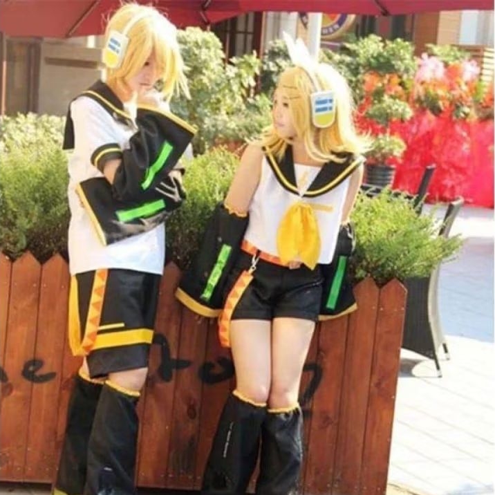 [PERIWINGKEL] KOSTUM KAGAMINE RIN LEN VOCALOID 185