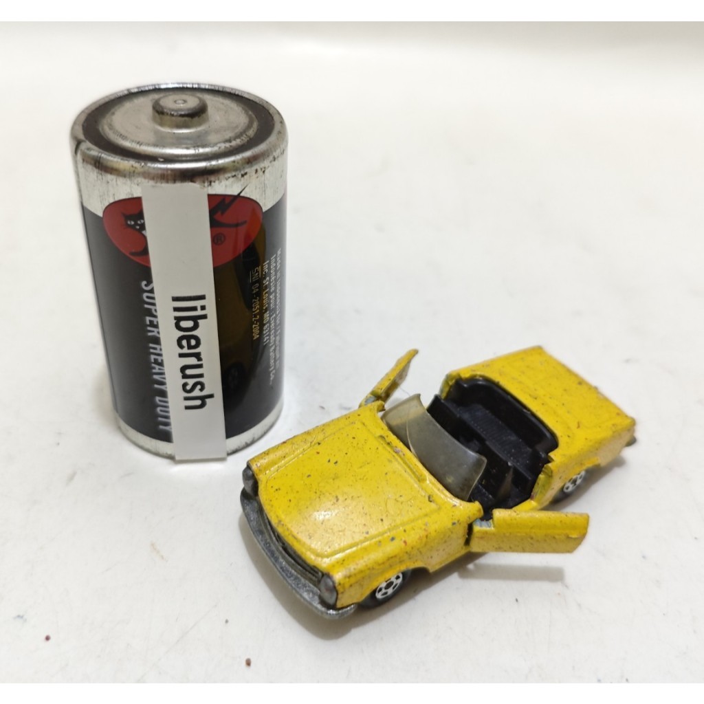 Vintage diecast matchbox superfast mercedes 230 sl lesney prod england