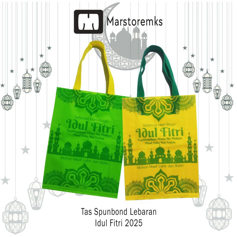 

Tas Spunbond Lebaran Idul Fitri / Goodie Bag Lebaran / Tas Bingkisan Lebaran