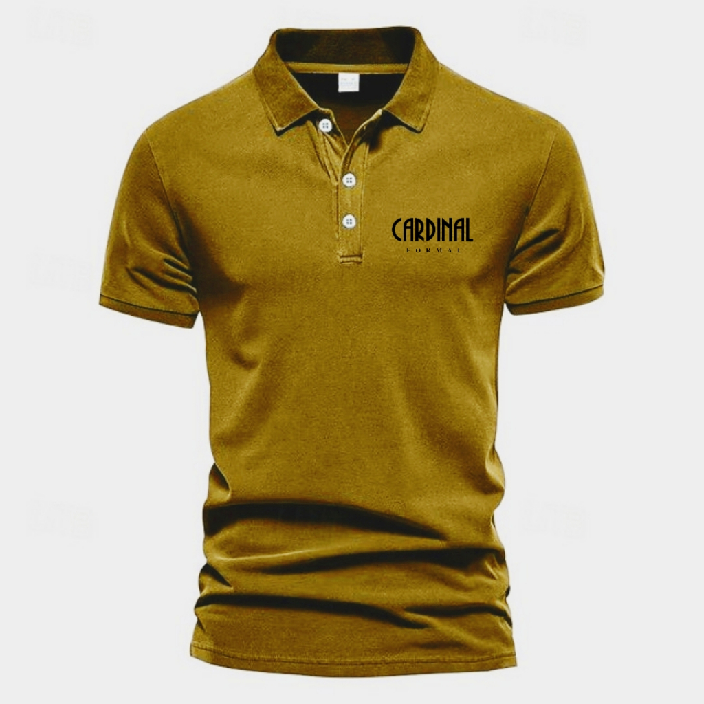 Promo Polo Shirt Cardinal Kaos Keren Kaos Kerja Kaos Harian Baju Kerah Premium Unisex Termurah