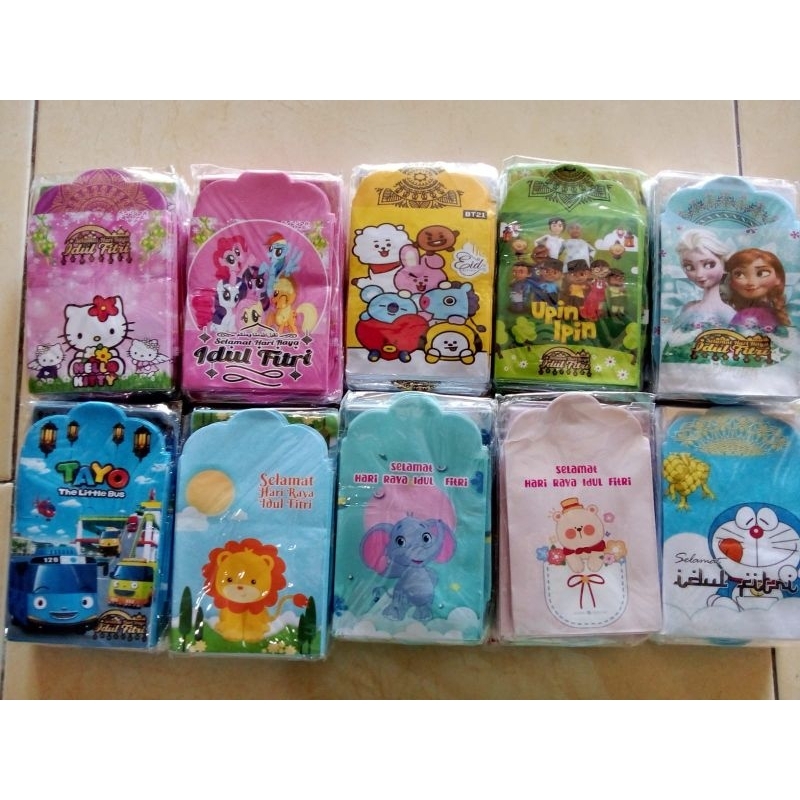 

Amplop lebaran medium mini (20 pcs 2 motif gambar)/angpao lebaran termurah