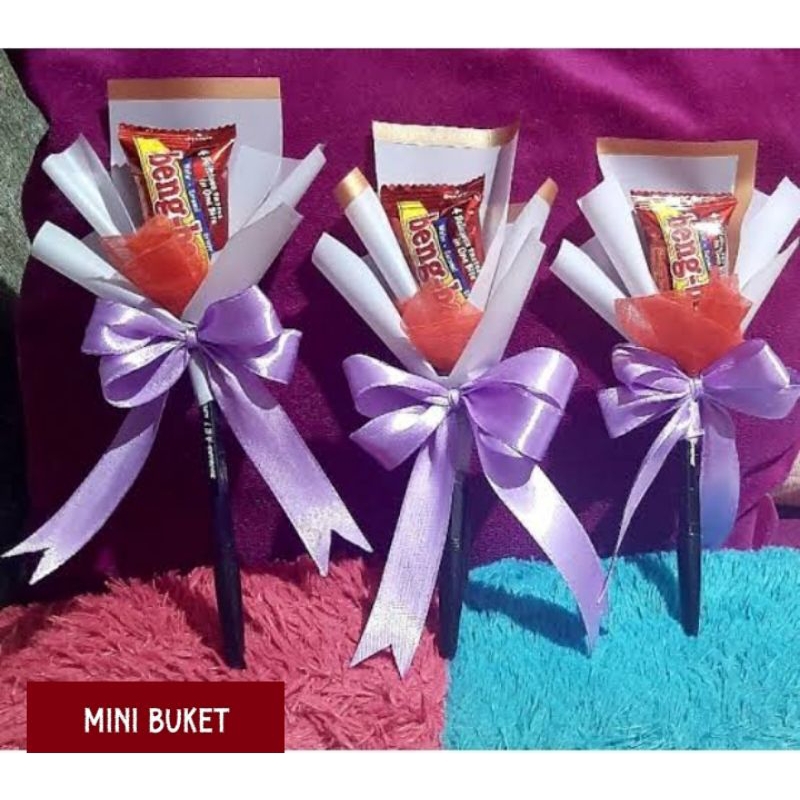 BUKET, MINI BUKET, BUKET ALAT TULIS ,BUKET HARI GURU, SOUVENIR MURAH