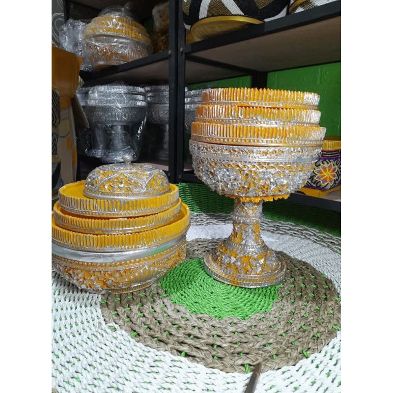 PAKET HEMAT DULANG dan Bokor susun 2 PCS