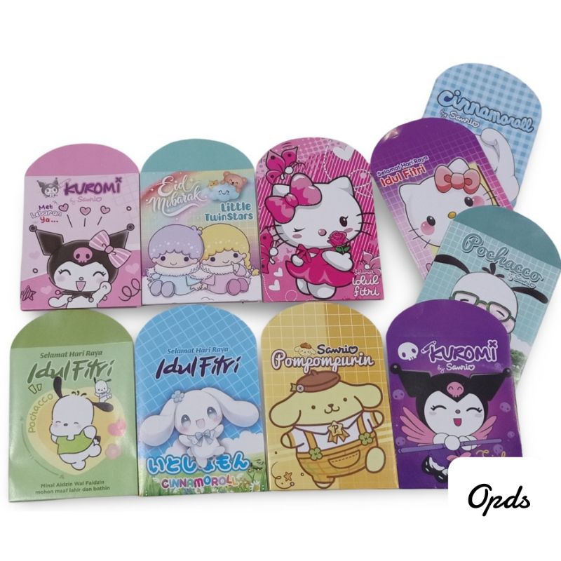 

50 pcs Amplop Lebaran Kuromi Amplop Lebaran Murah Amplop Lebaran Kuromi Amplop Lebaran Idul Fitri
