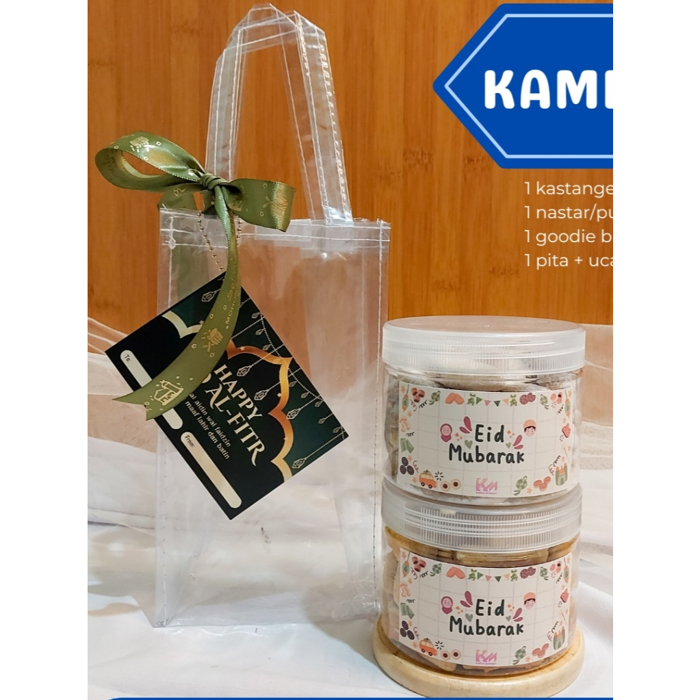 

PAKET KAMENT 2 Hampers Lebaran Idul Fitri Kue Kering Premium isi 2 jenis kue