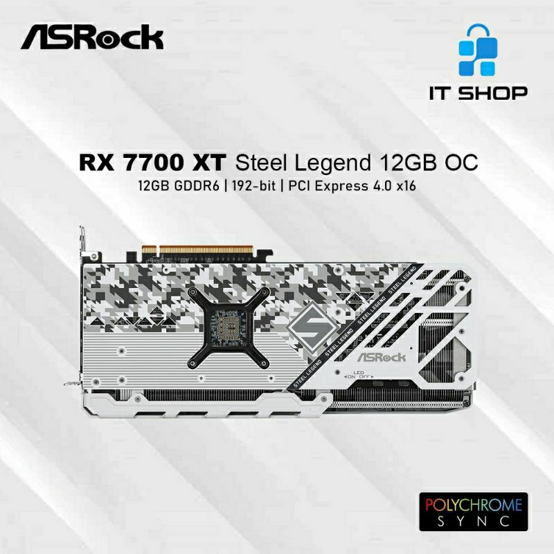 ASRock AMD Radeon RX 7700XT 128GB Promo