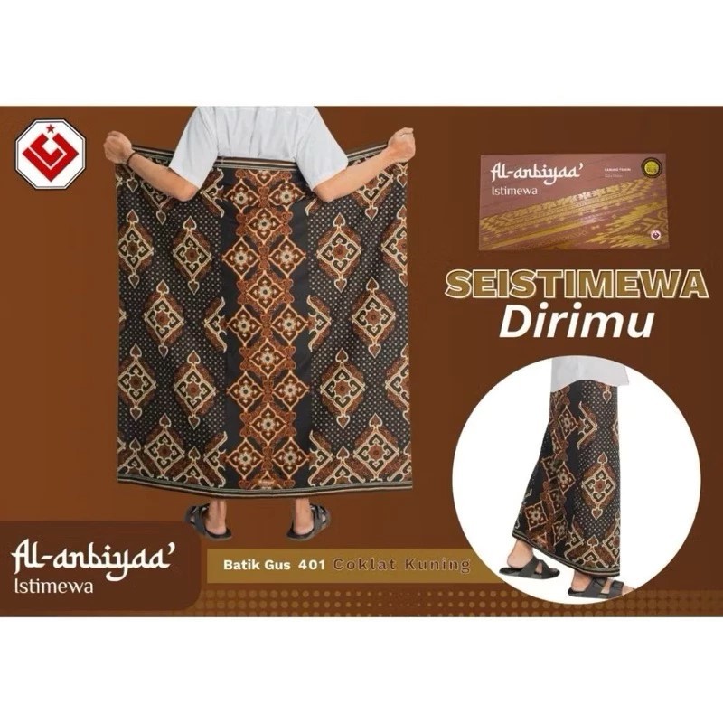 Sarung Batik Al-Anbiyaa’ Istimewa Motif GUS