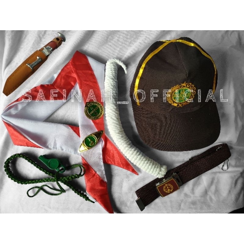 Atribut pramuka SIAGA khusus PUTRI KOMPLIT SD