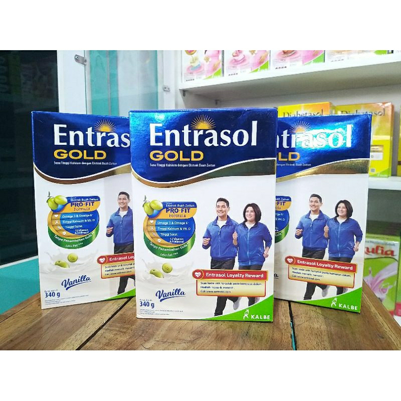 ENTRASOL GOLD 340 GR | SUSU LANSIA