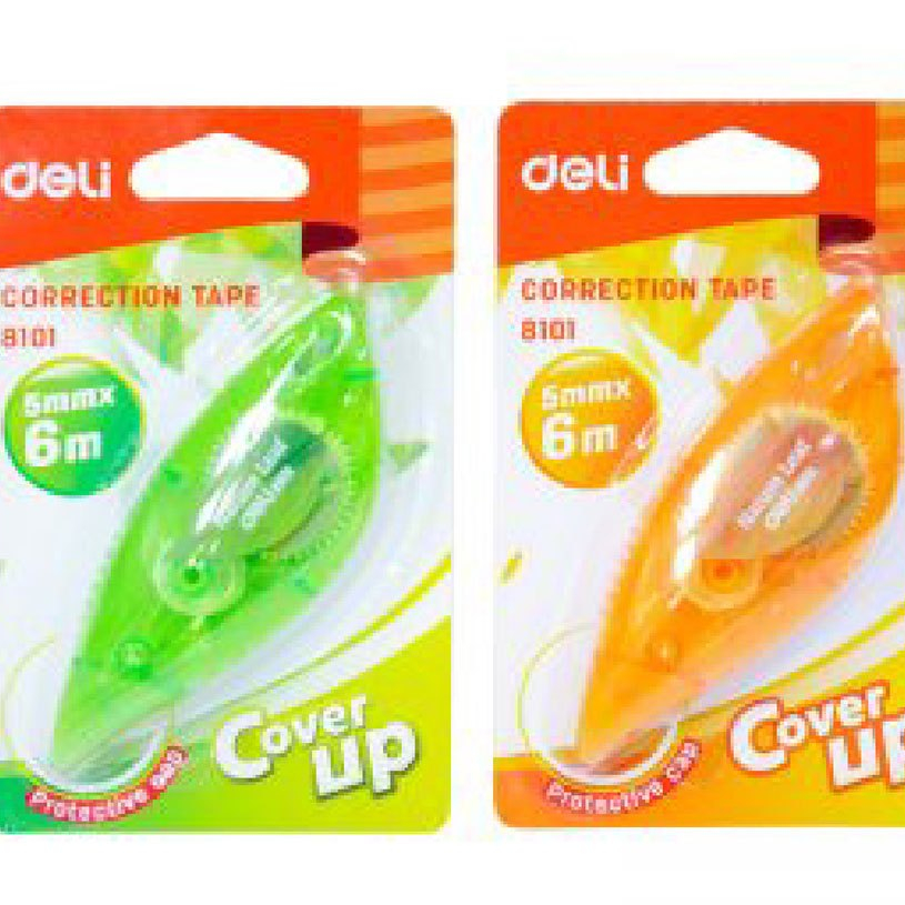 

CORRECTION TAPE DELI 8101 6MM