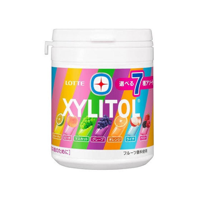 

Lotte XYLYTOL 7 Rasa Jepang Gummy Permen Karet 143grm