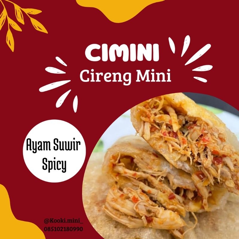 

CIRENG AYAM SUWIR ISI 10 PCS