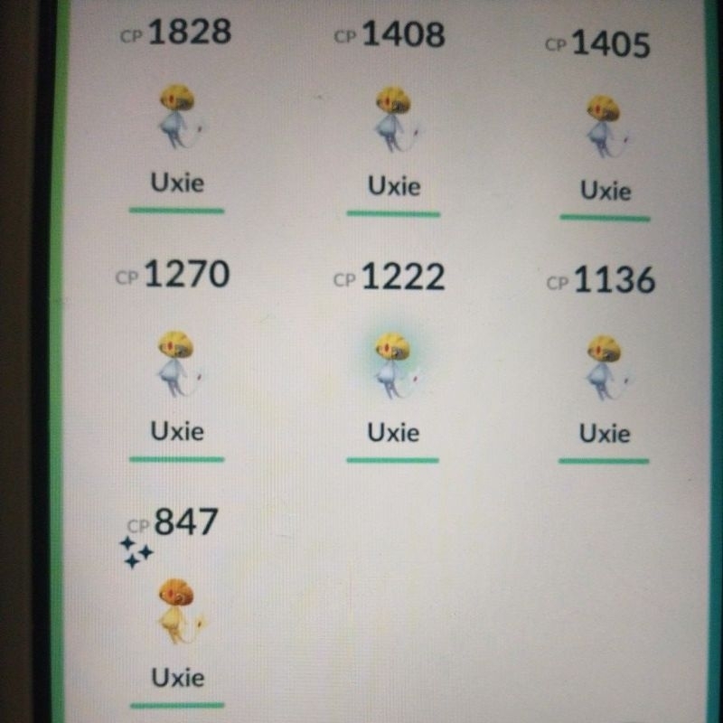 Pokemon Legendary Uxie (POKEMON GO).