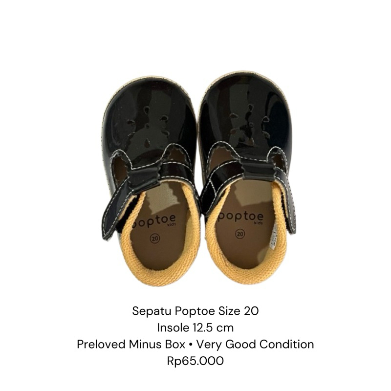 [Preloved] Poptoe Floret Shoes