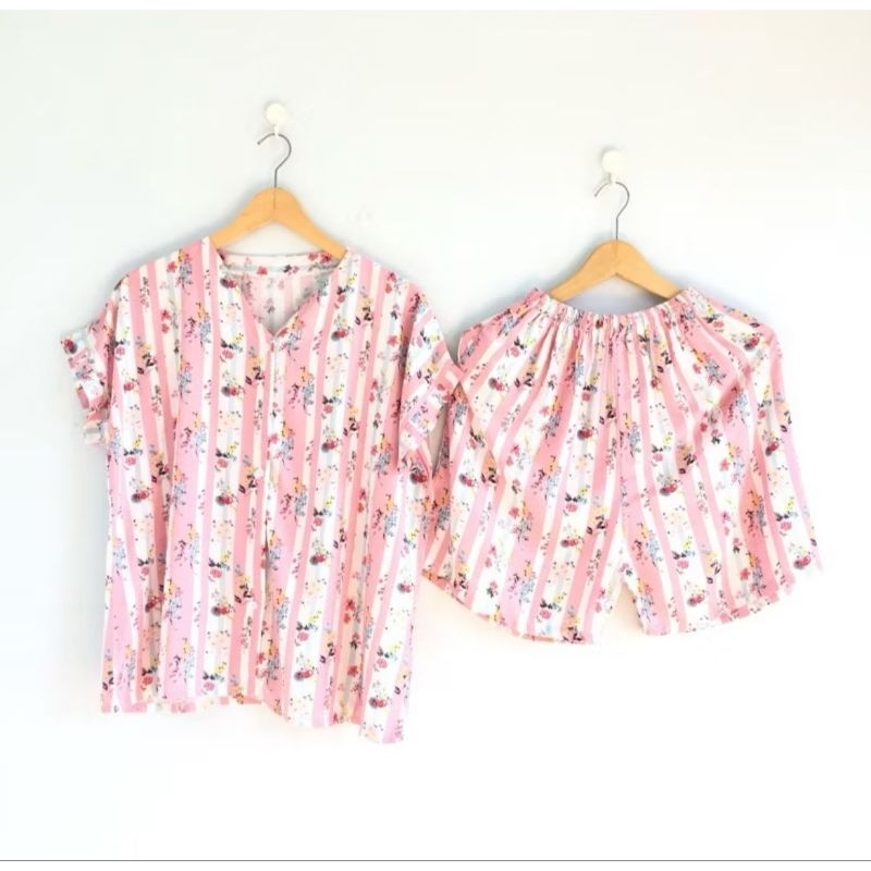 bunathree - DIRA SET | Piyama celana pendek | Piyama wanita
