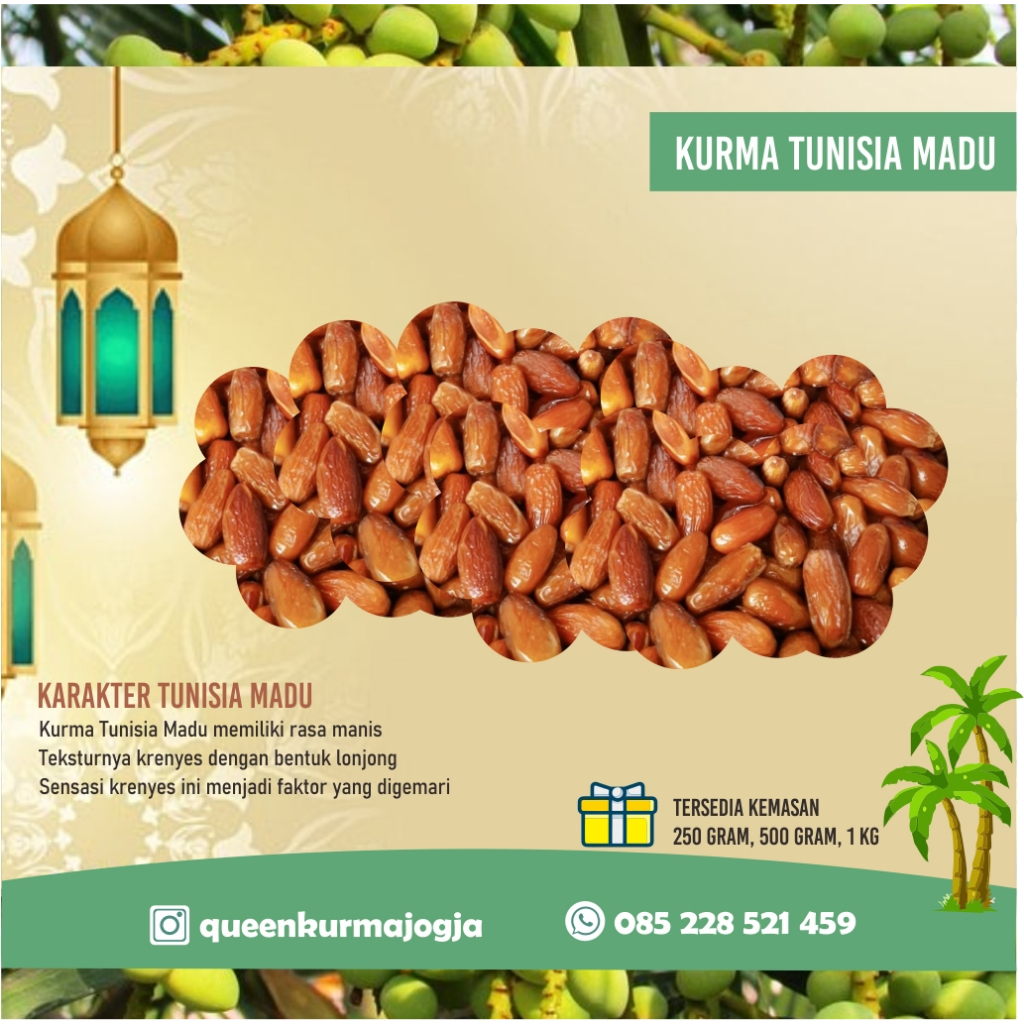 

Kurma Tunisia Madu 250 gram, 500 gram, 1 kg