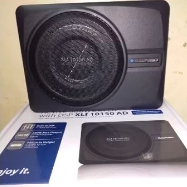 Subwoofer Aktif Blaupunkt XLF 10150 AD Built in DSP - Subwoofer Kolong Aktif Blaupunkt XLF 10150 AD 