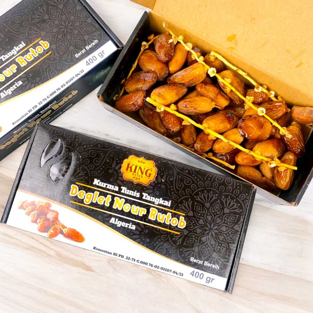 

Kurma Tunisia Tangkai 400 gram Premium Original Kurma Tunis