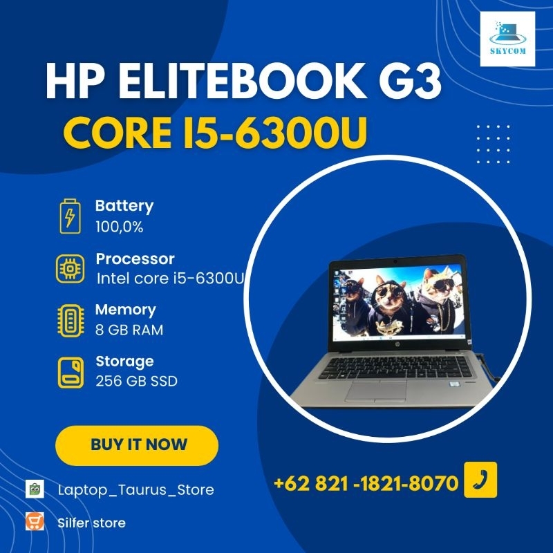 Hp Elitebook 840 G3 core i5 gen 6