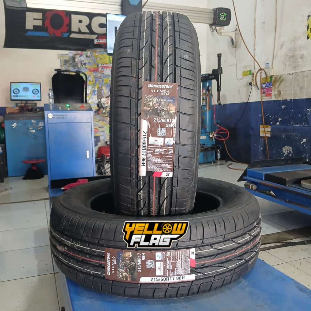 Ban Mobil Standar Rush Terios Xtrail Ring 17 Bridgestone Alenza 001 215 60 R17 Tubles