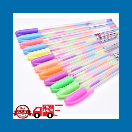 

PENA RAINBOW 12 WARNA CQ-717-12