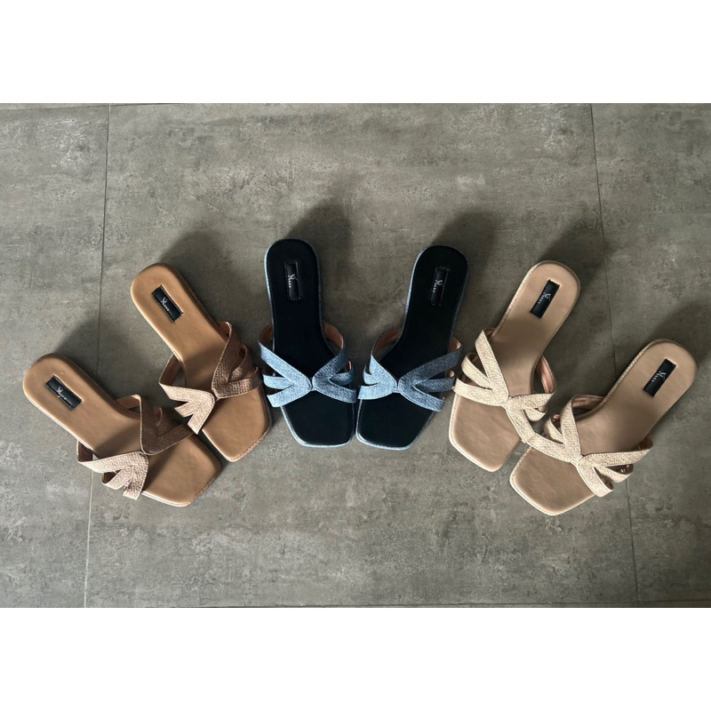 Sissy Shoes - SHOES - Sandal Wanita - Sandal Kekinian - Sandal flat - LILA