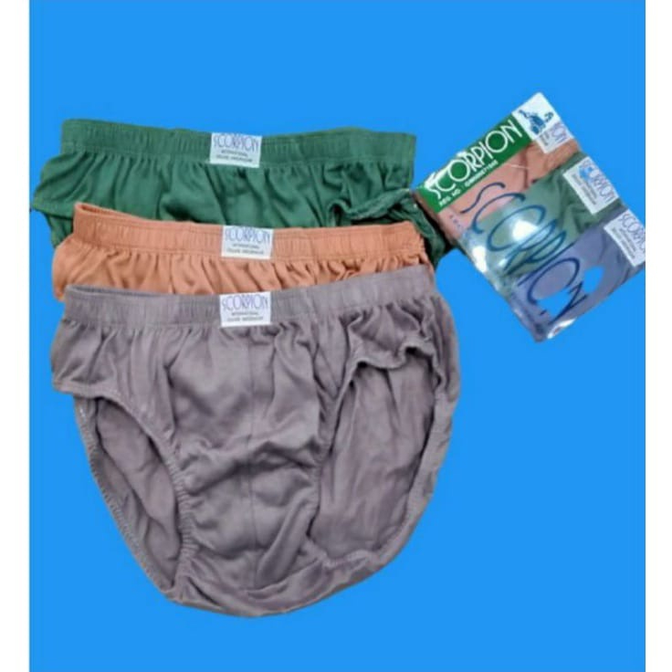 SEMPAK CELANA DALAM PRIA SCORPION CD Underwear Pakaian Dalam Pria