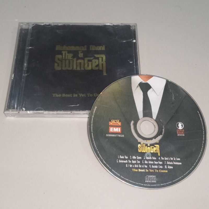 CD Muhammad Dhani and the Swinger - The Best is Yet To Come (Ahmad Dhani, Dewa 19)