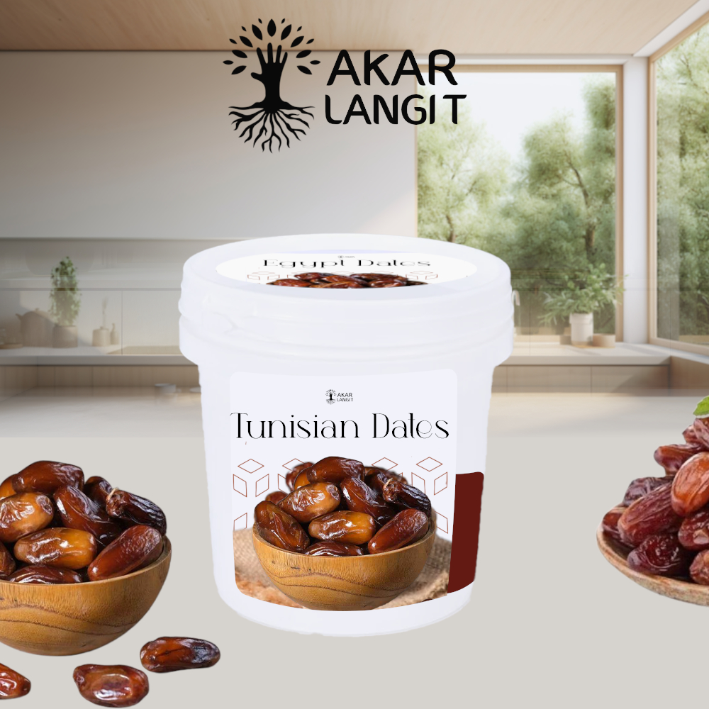 

Kurma Tunisia Madu Ember 850 Gr Deglet Noor Dates Original