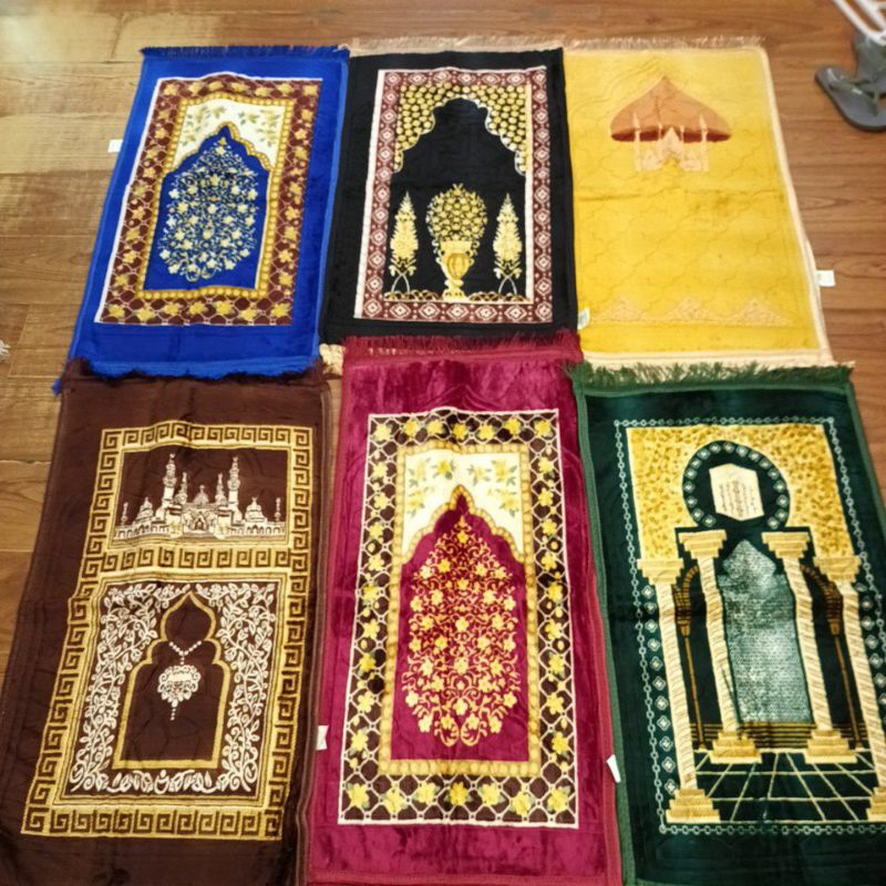 sajadah rumbai midi tebal