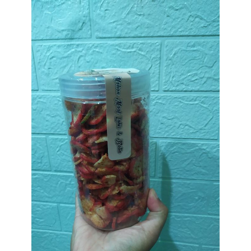 

Jajan Lebaran krupuk seblak kencur