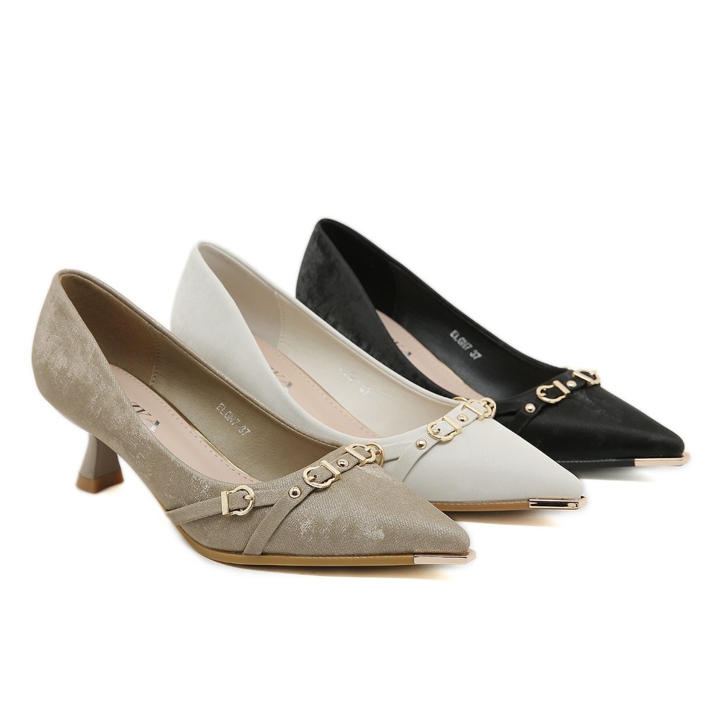 Bozka sepatu wanita heels premium ELGN7 5cm