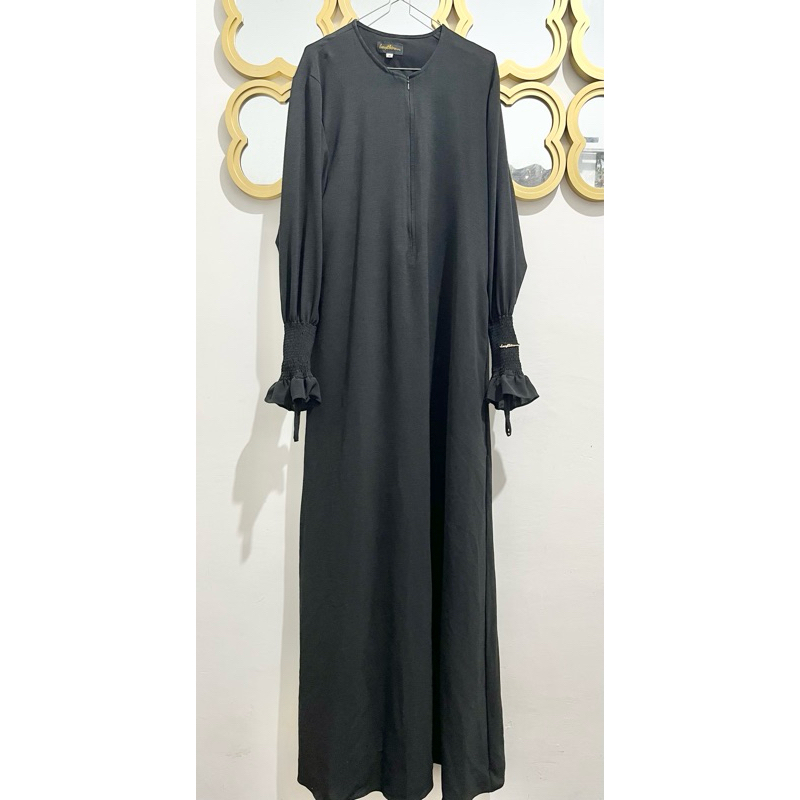 PRELOVED Gamis LangitBiruCorp / Dress Umroh / Gamis Umroh / Gamis Hitam / Langit Biru Corp / langitb