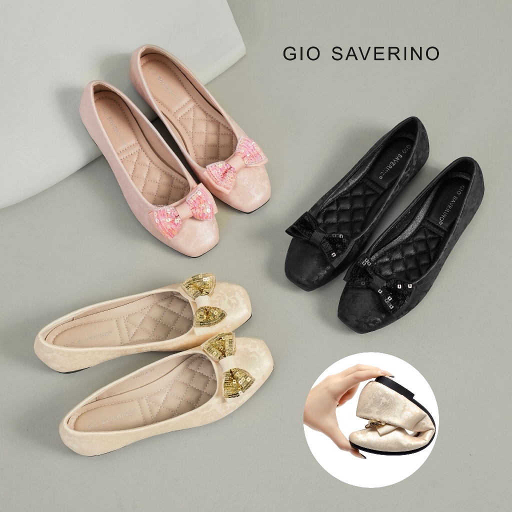 Gio Saverino Sepatu Flat Shoes Wanita Finella