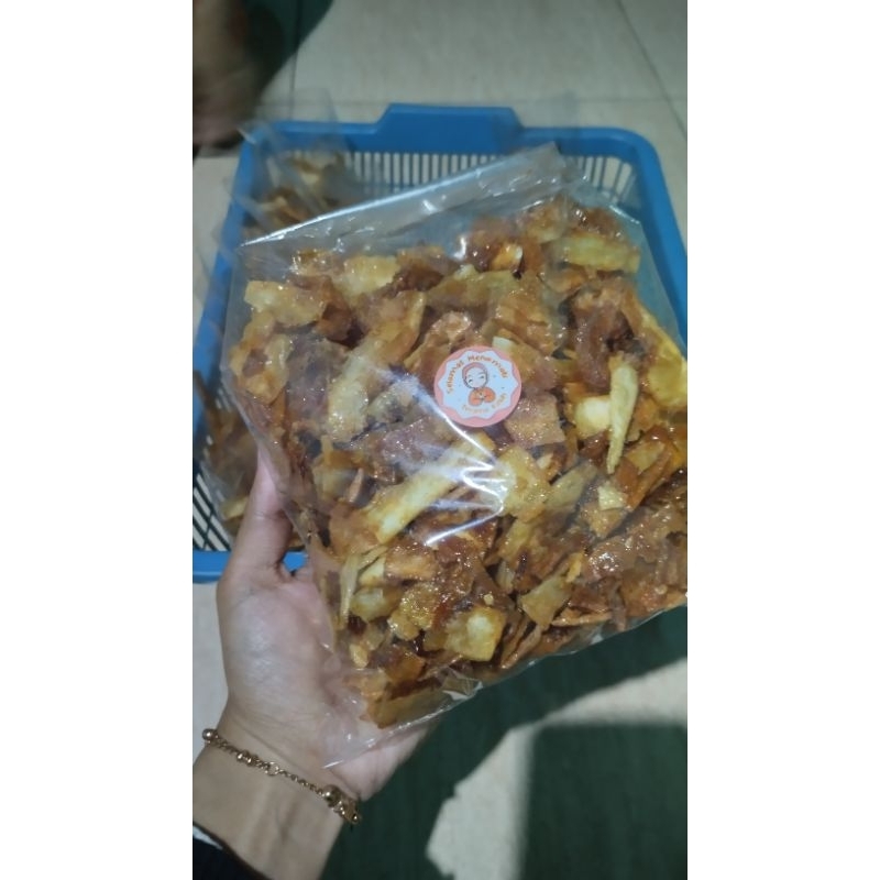 

keripik ketela pedas manis