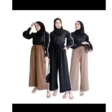 CELANA KULOT WANITA||CELANA PANJANG WANITA||CELANA PENDEK||SHOT DALEMAN WANITA