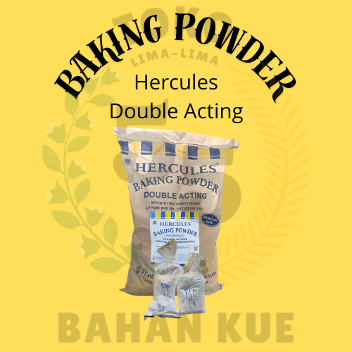 

Baking Powder Double Acting Merek Hercules Timbangan
