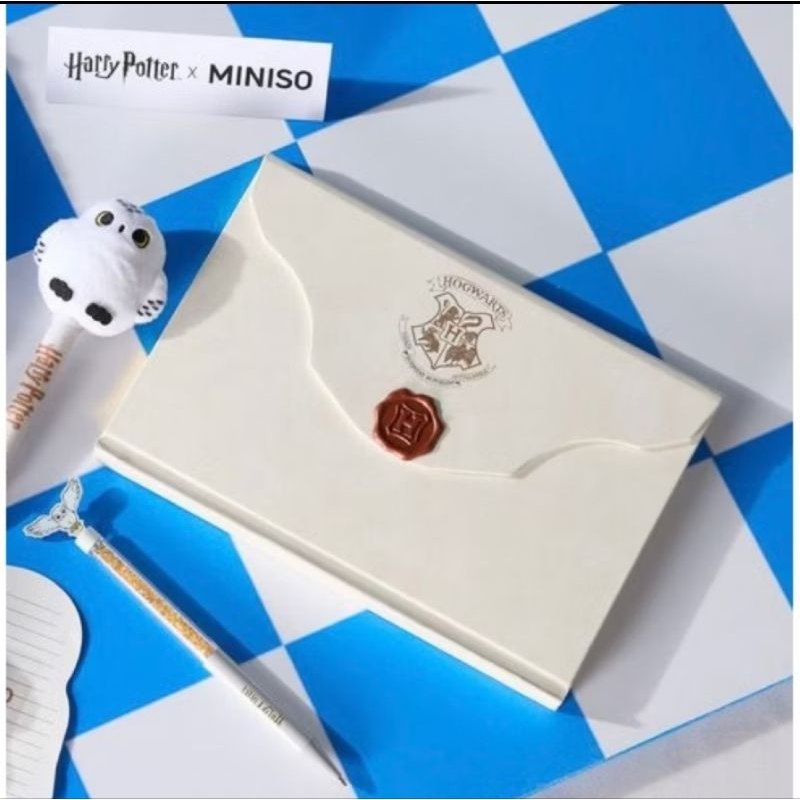 

Hogwarts Letter Notebook - Miniso Harry Potter